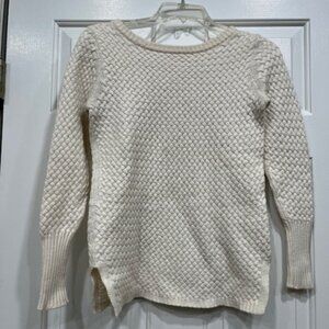 Athleta Cream Sweater